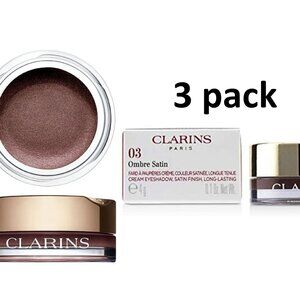 Clarins Ombre Velvet Eyeshadow – 03 Purple Rain (NEW) (3 PACK)
